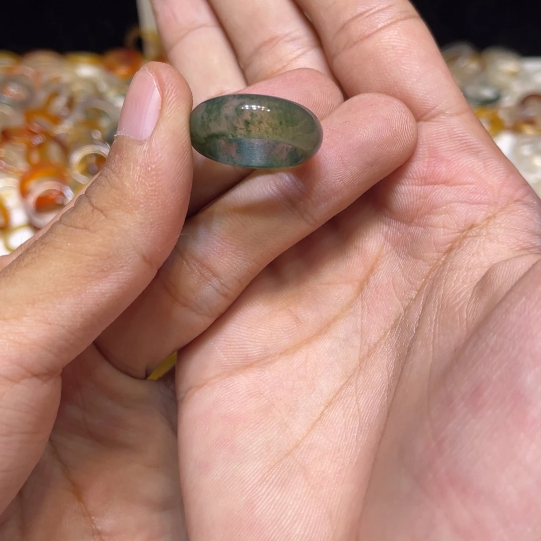 玛瑙/玉髓合金戒指39号港12.5 默认瑕疵