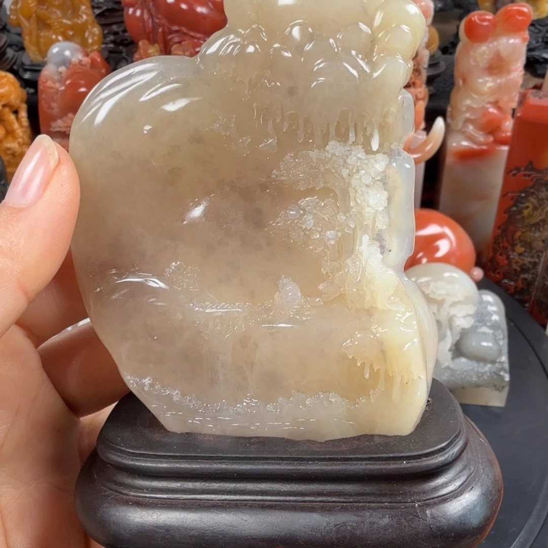 寿山石寿山坑头晶