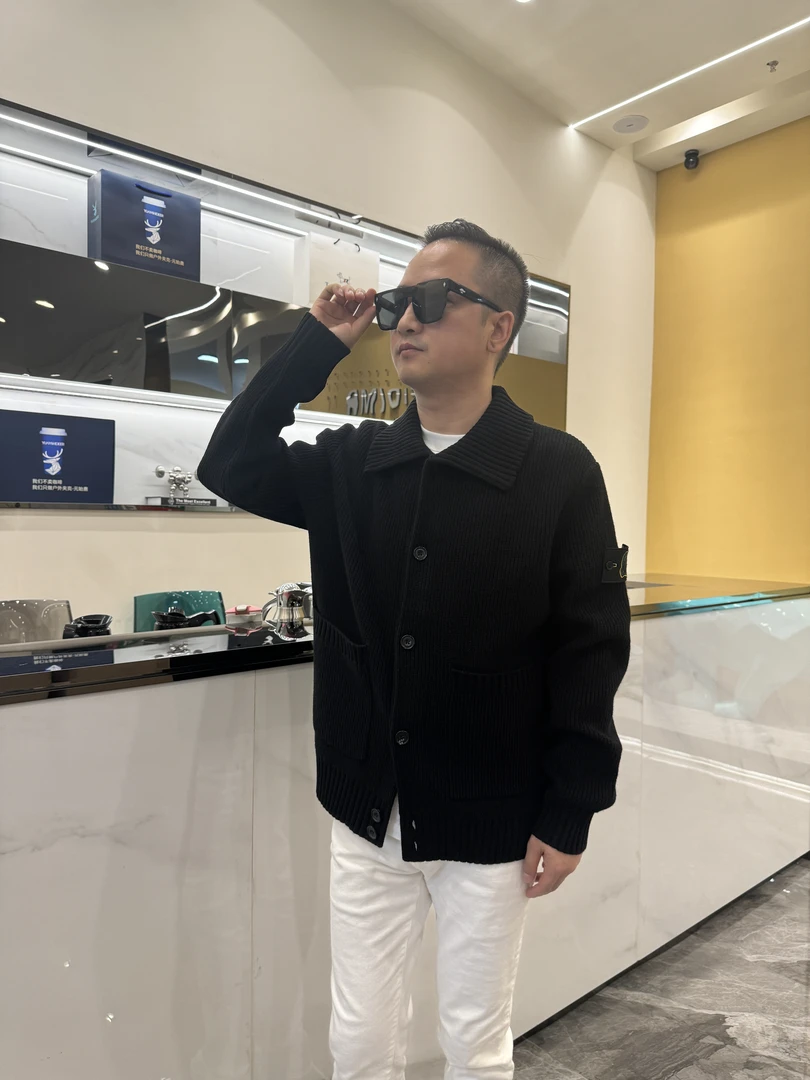 FEIDIMR老佛爷2025秋季新款老钱风羊毛开衫秋冬时尚百搭 266092