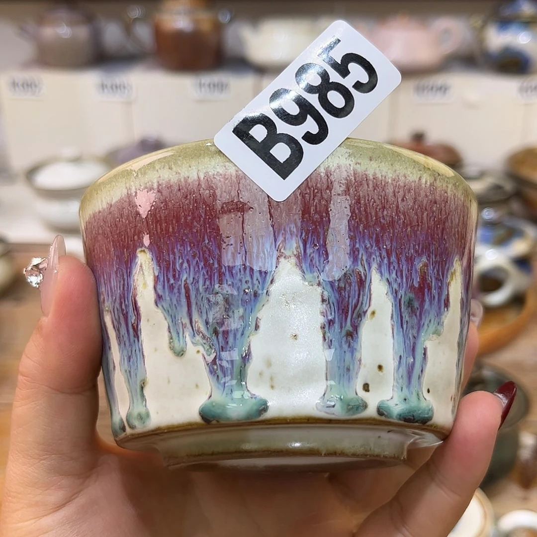 白泥茶杯茶*儿陶瓷艺术