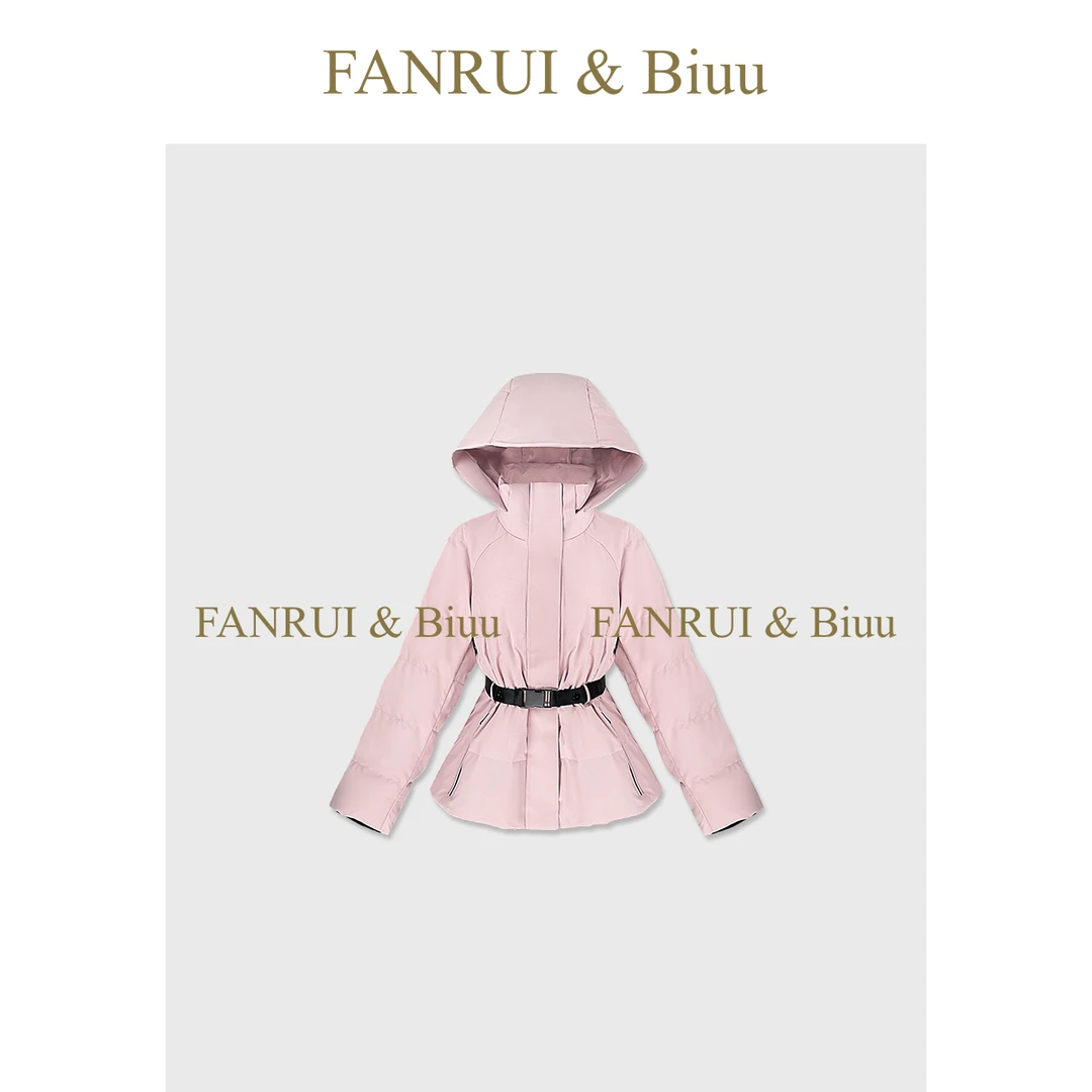 FANRUI/泛芮 「滑雪服」90白鸭绒厚款保暖立领百搭羽绒外套B18953