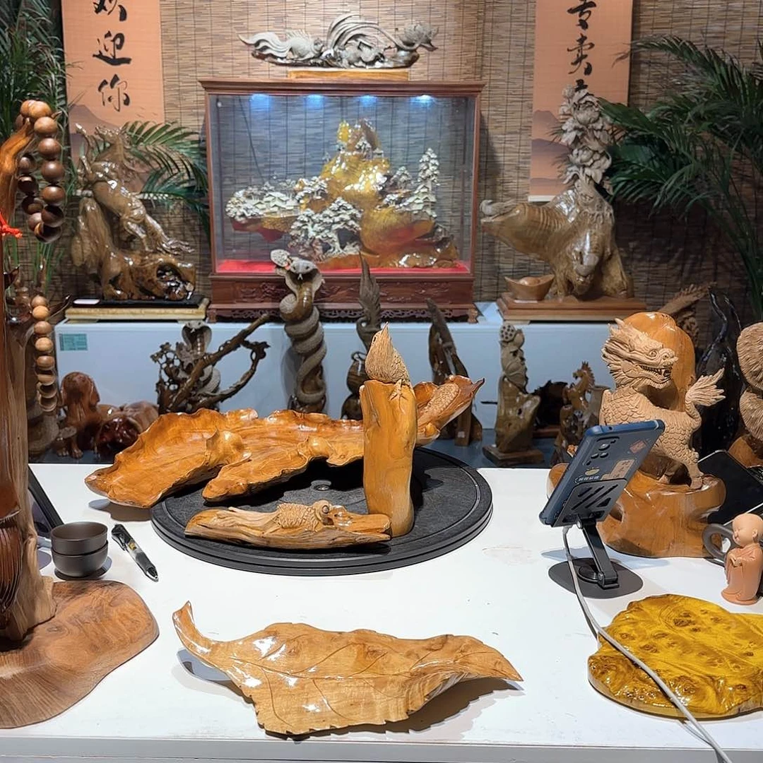 木质类小*鱼金丝楠木小鸟鱼