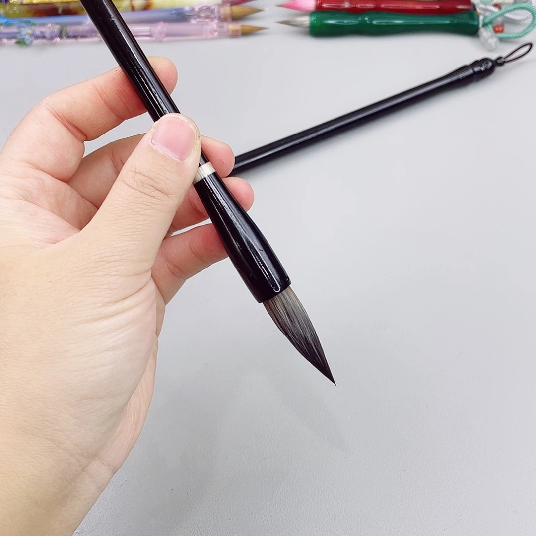 高货毛笔云中燕狐狸毛出锋3.7一支