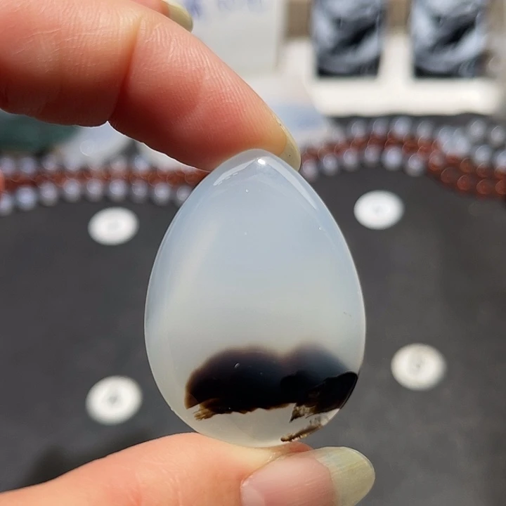 玛瑙/玉髓未镶嵌吊坠(不含链)