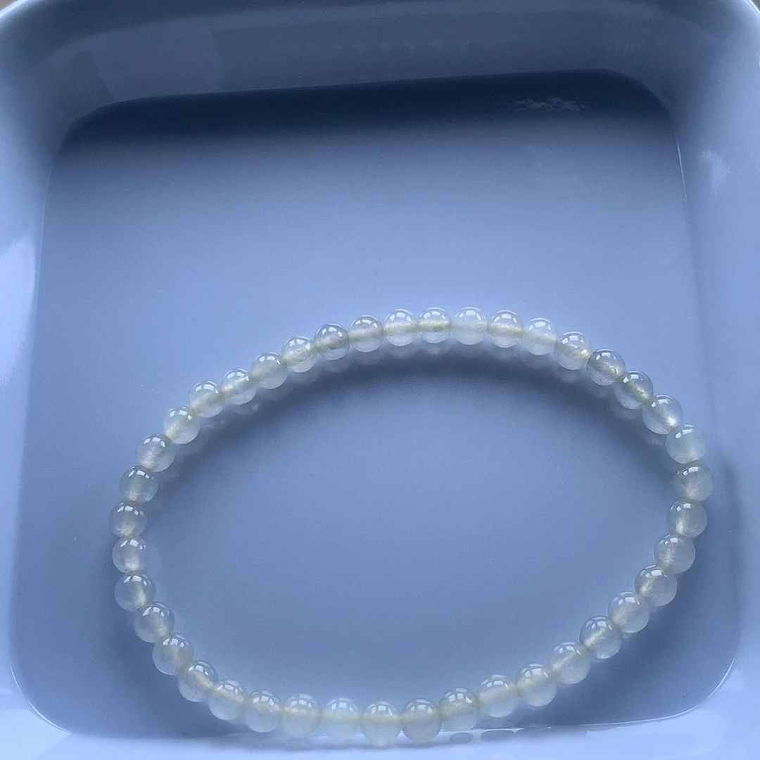 翡翠未镶嵌手串翡翠圆珠4.4
