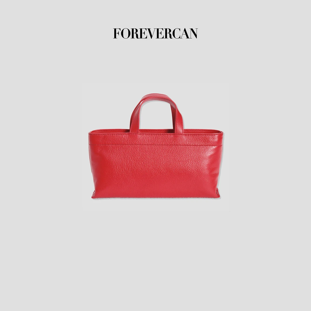 FOREVERCAN【新品彩蛋】红色头层牛皮包包 SS25936