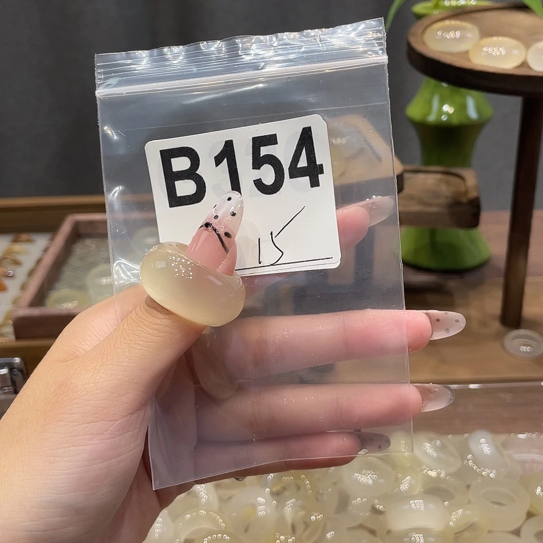 玛瑙/玉髓未镶嵌戒指154