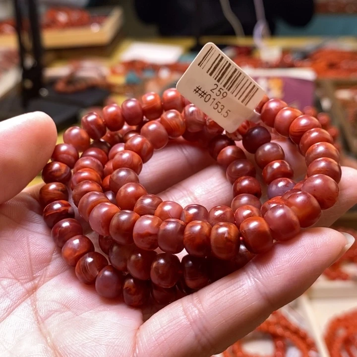 未镶嵌卡8m南红玛瑙