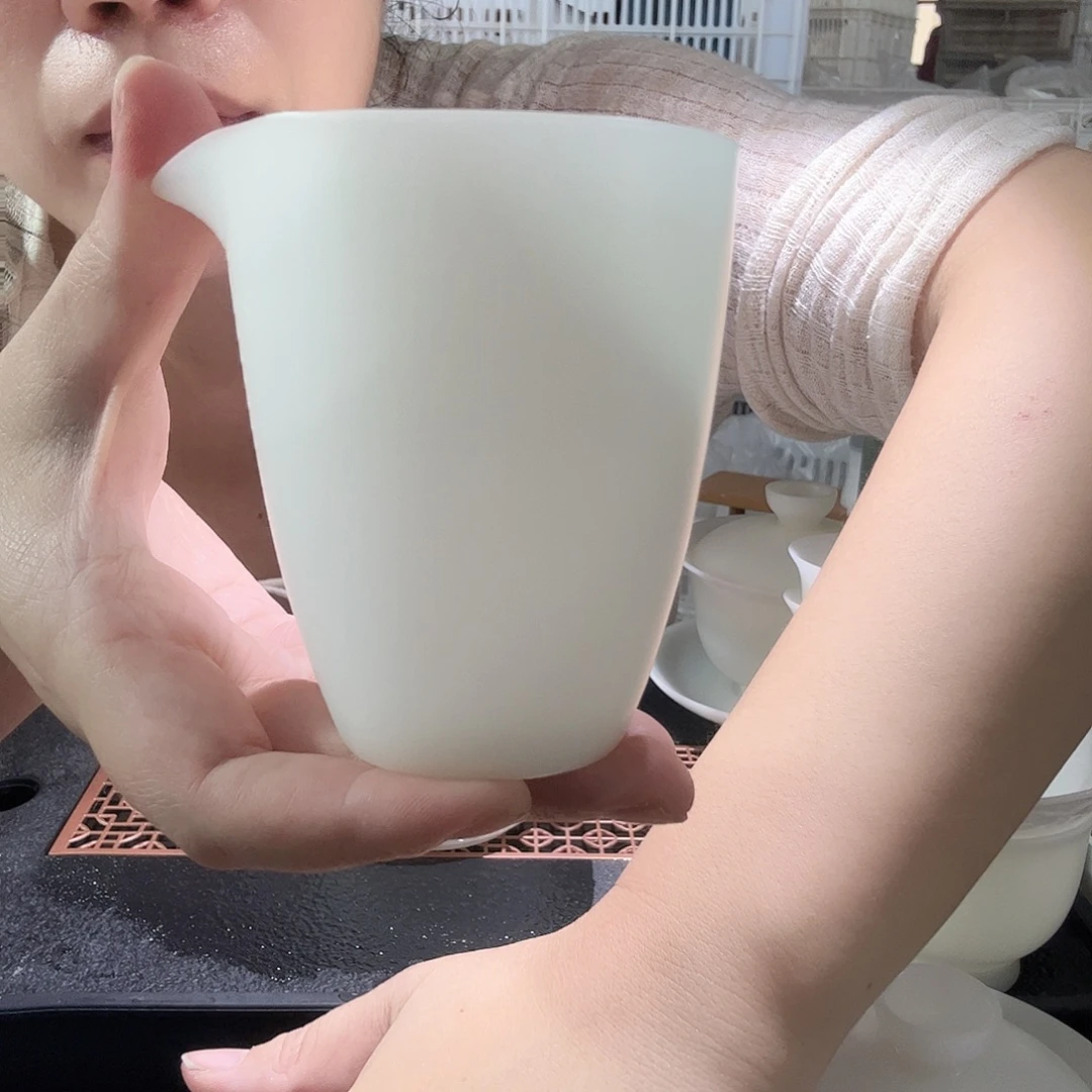 素烧璞玉公道杯陶瓷