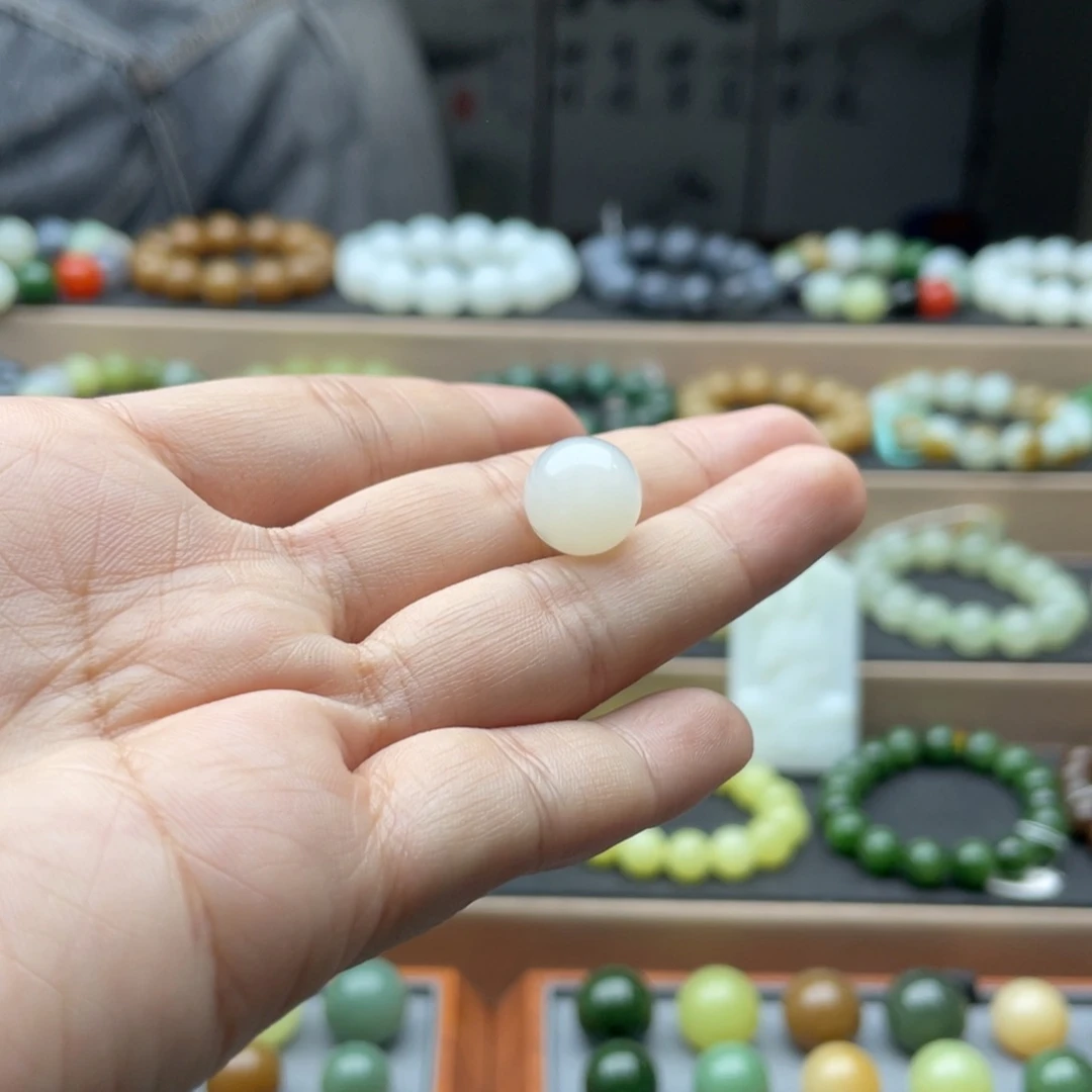 和田玉未镶嵌手链12