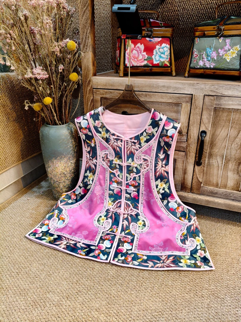 【一物一拍】苏绣中式淡雅手工刺绣原创设计日常百搭国风新中式女装