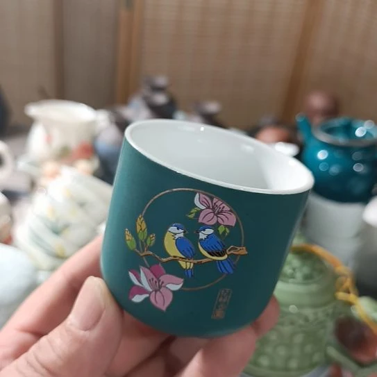 陶瓷盖碗茶杯茶叶罐主人杯