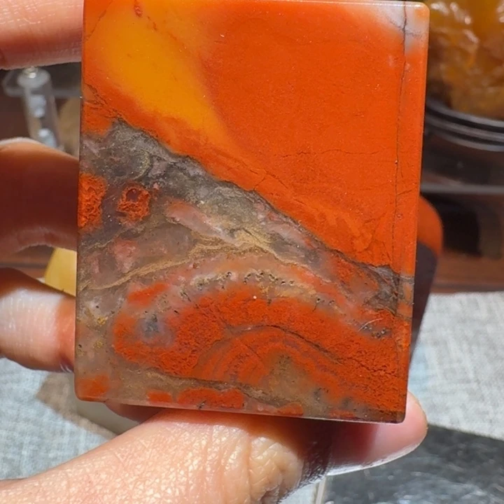 寿山石箜*宽寿山石石头