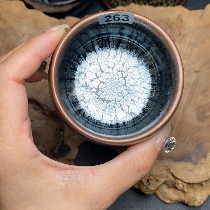 茶盏建窑建盏主人杯263