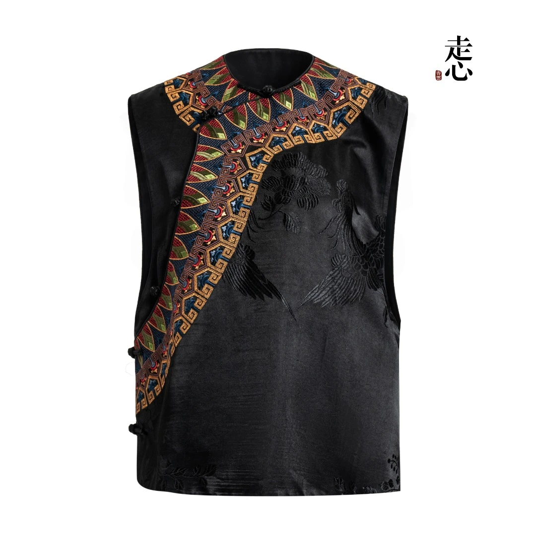 【香云走心】走心非遗古格王朝系列走秀高定 马甲24ZMJ4076