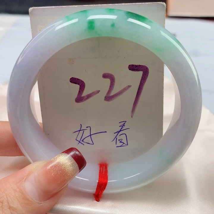 翡翠手镯未镶嵌天然翡翠56圈口