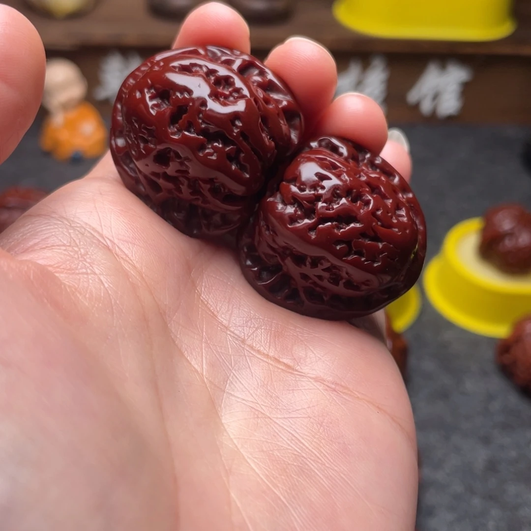 文玩核桃吊坠文玩核桃 手把件 百年 34