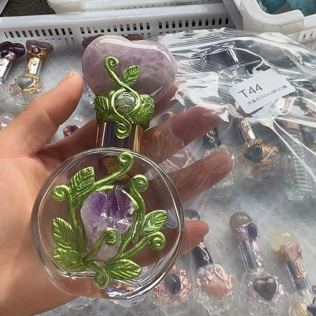 H***a未镶嵌手链烟晶紫水晶