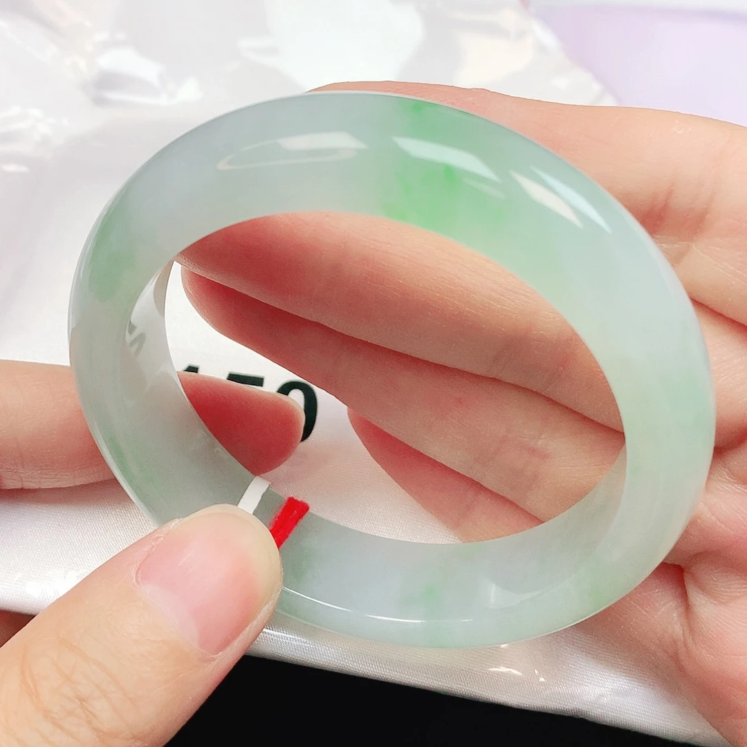 翡翠未镶嵌手镯抖音150