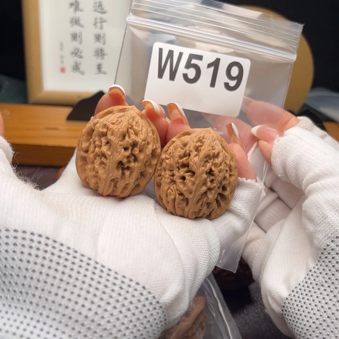 文玩核桃把件36凤凰台w 519