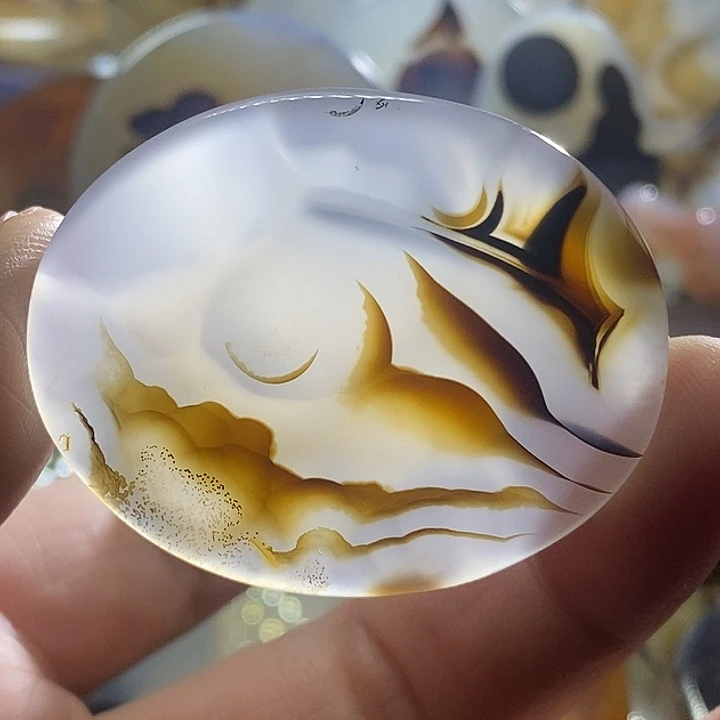 未镶嵌颈饰玛瑙/玉髓