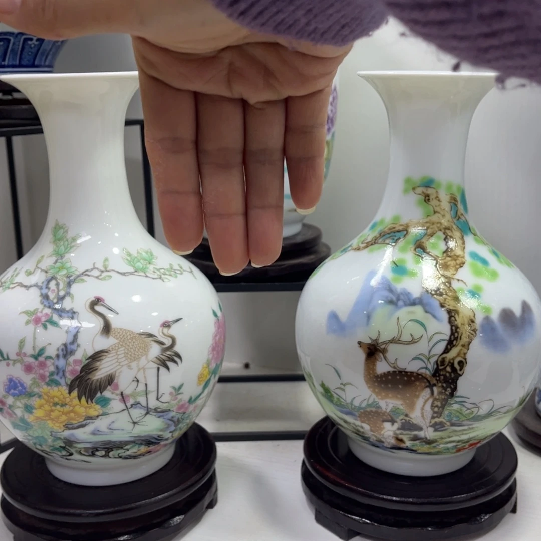 景德镇陶瓷花瓶摆件