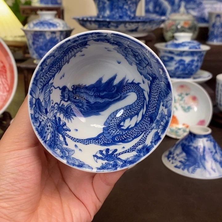 景德镇陶瓷手工手绘