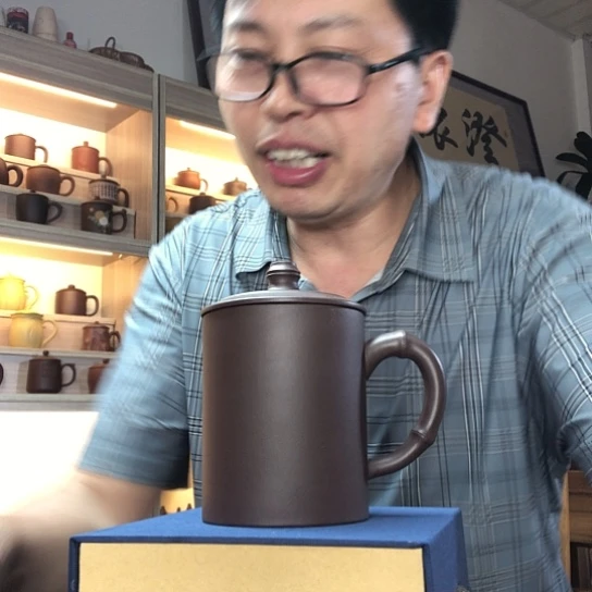 茶杯紫泥办公杯容量