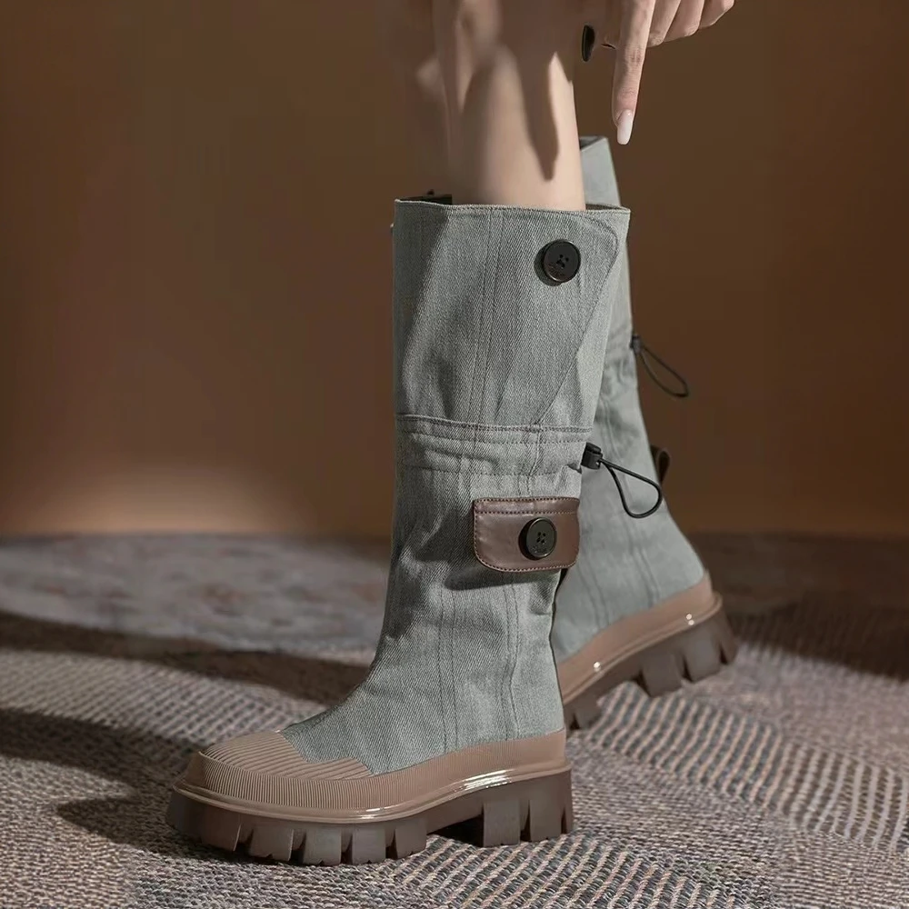 2280户外登山西部牛仔美拉德系列复古马丁靴