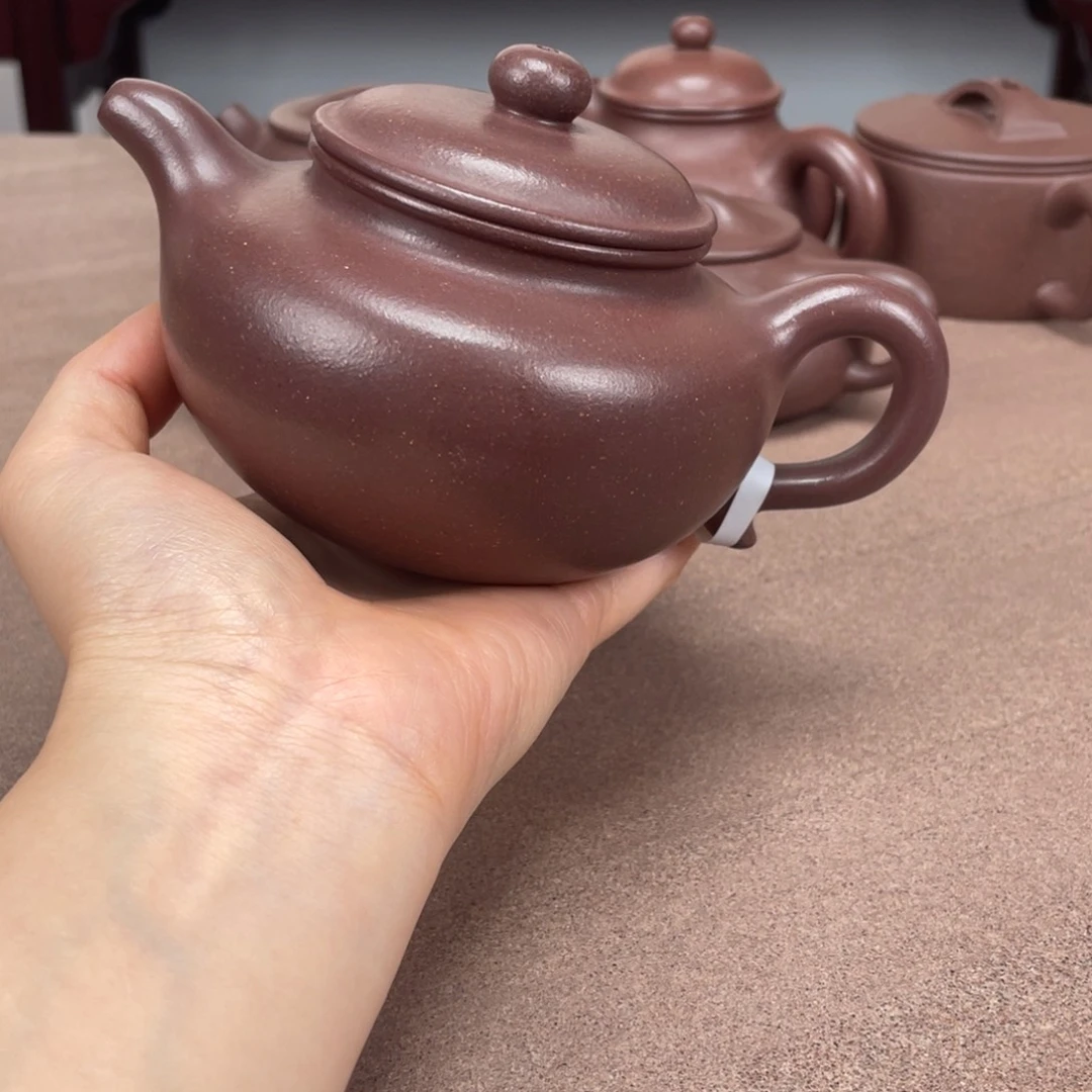茶壶底槽青仿古300毫升