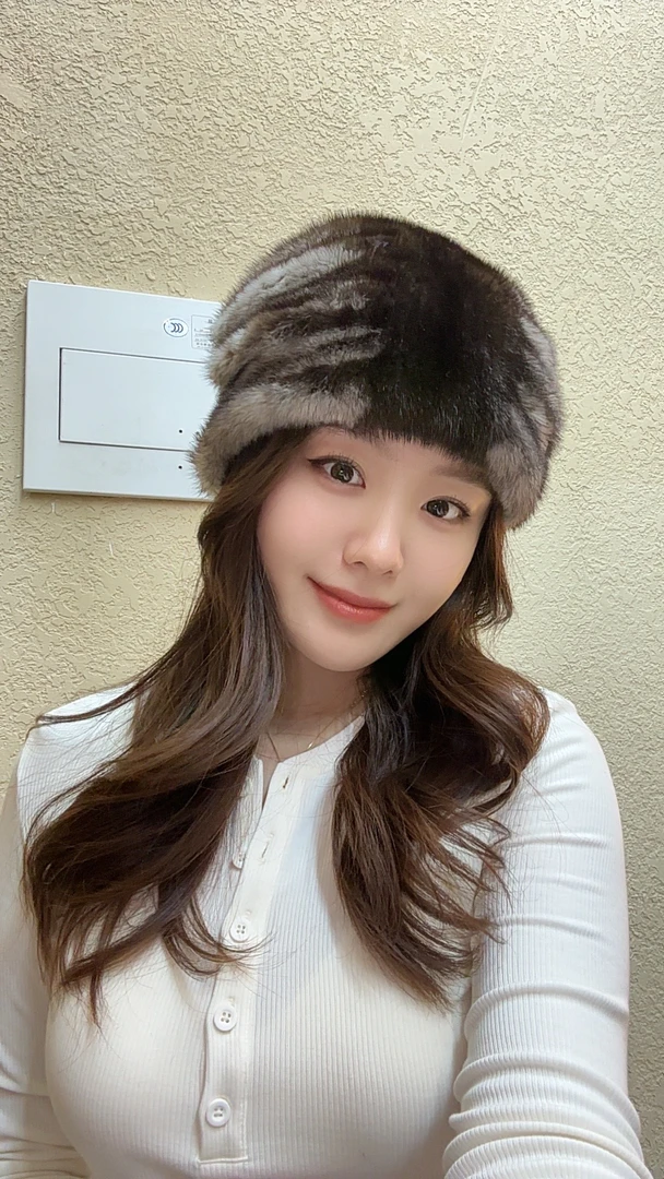 冬季新款真毛 女款水貂帽 集合!
