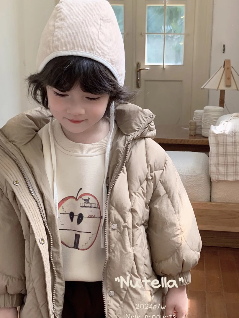 【果】平安果加绒卫衣 8188