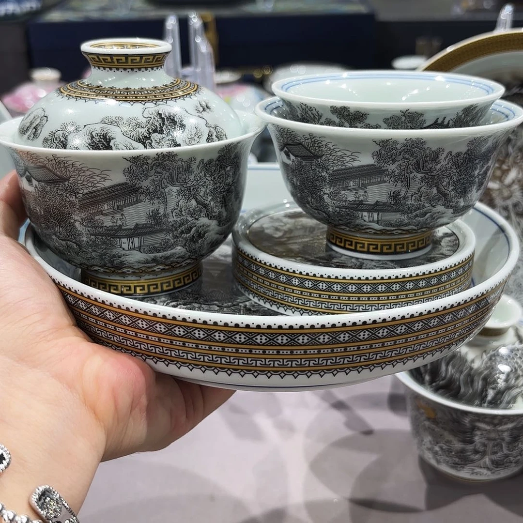 瓷片景德镇瓷器精品展示