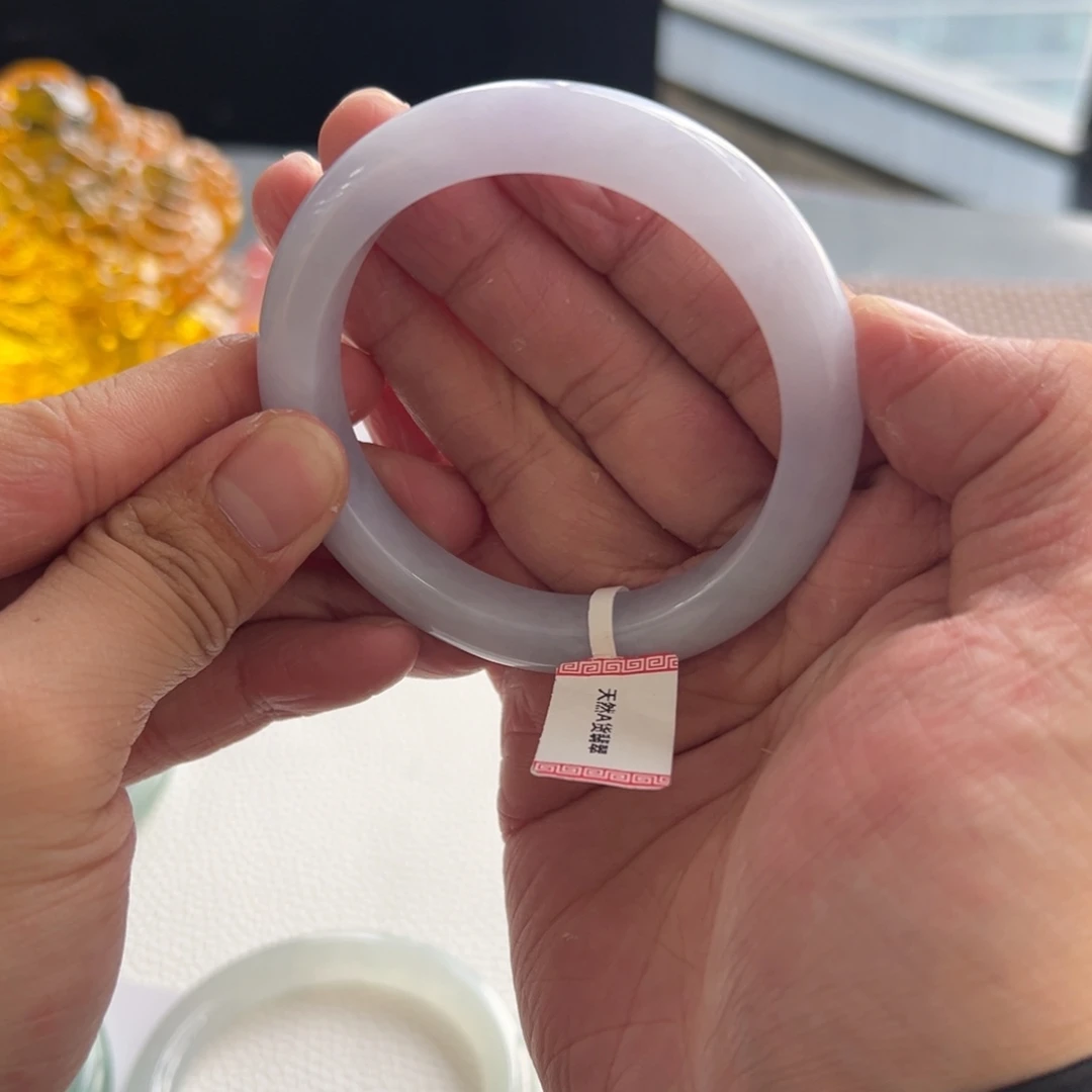 翡翠未镶嵌手镯35号 55.7