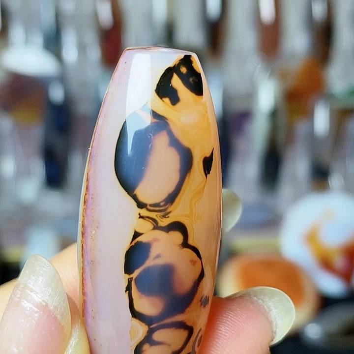 玛瑙/玉髓颈饰合金