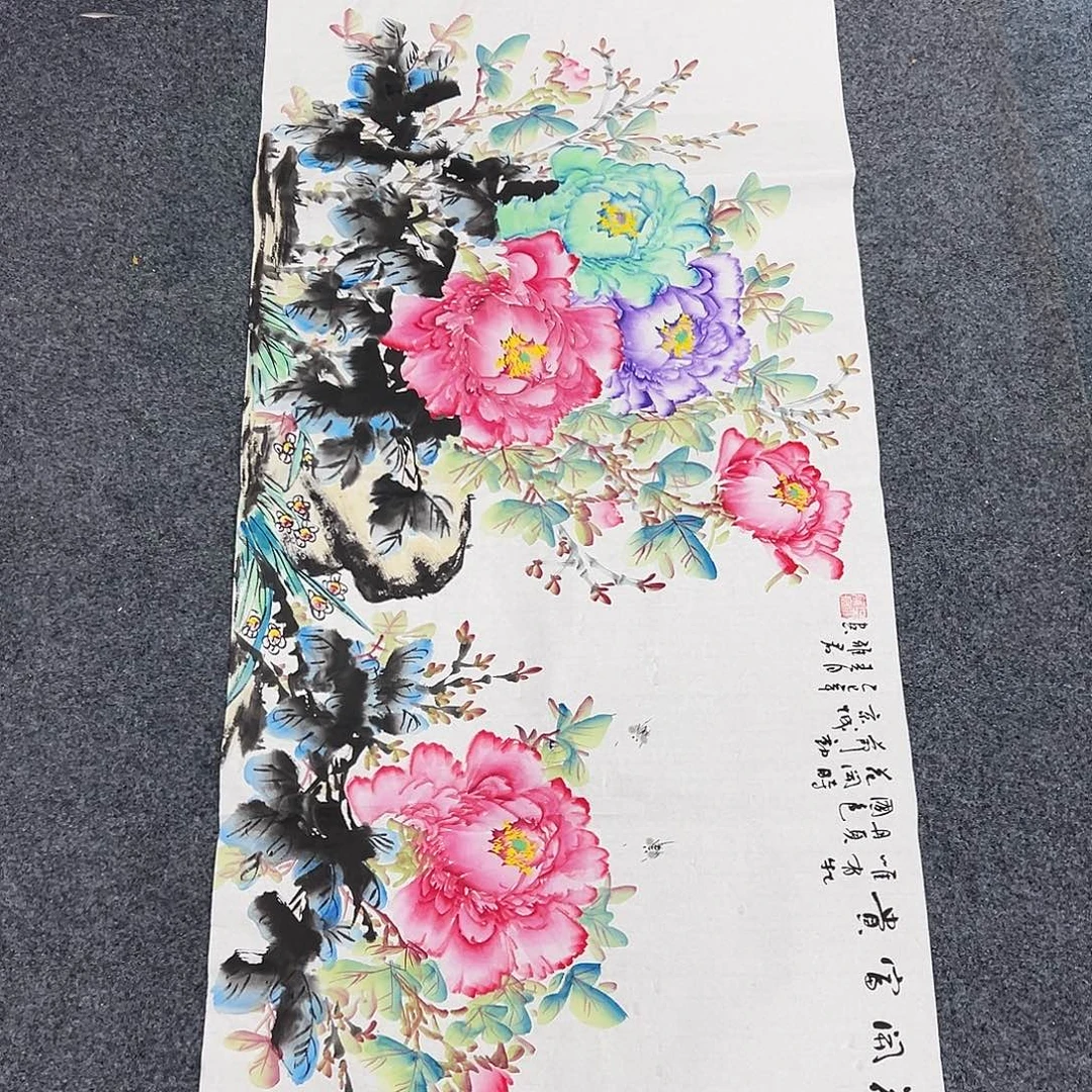 国画手绘国画大捡漏