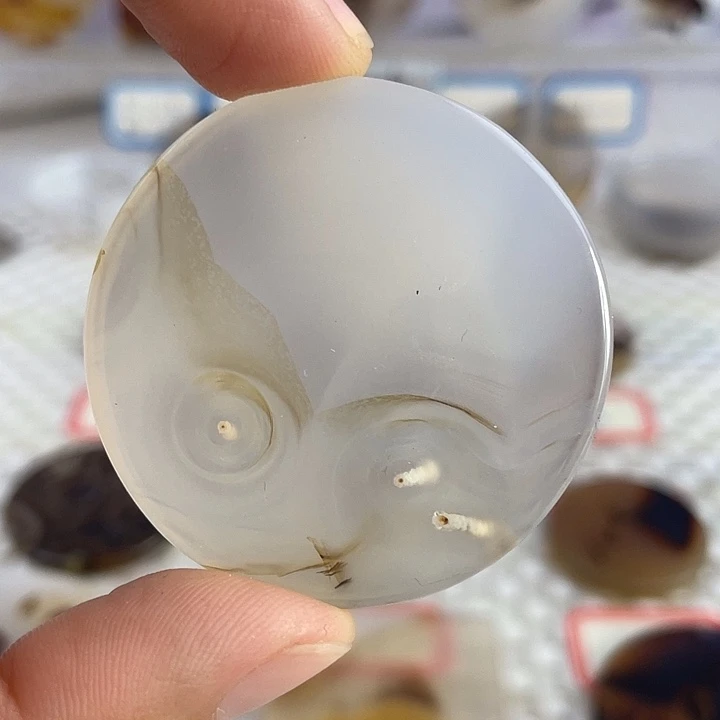 玛瑙/玉髓合金颈饰