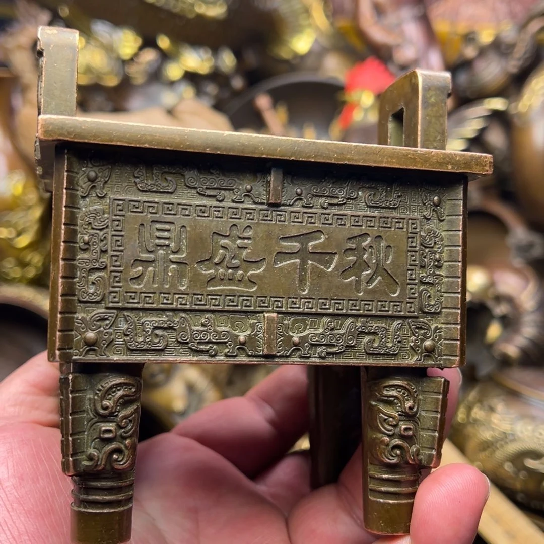 茶壶香炉铜器摆件