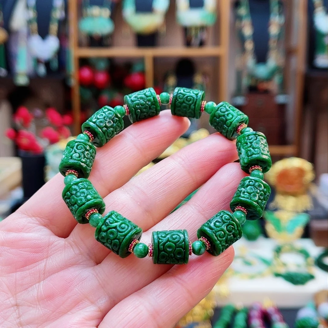 未镶嵌手串翡翠48小时鉴赏期