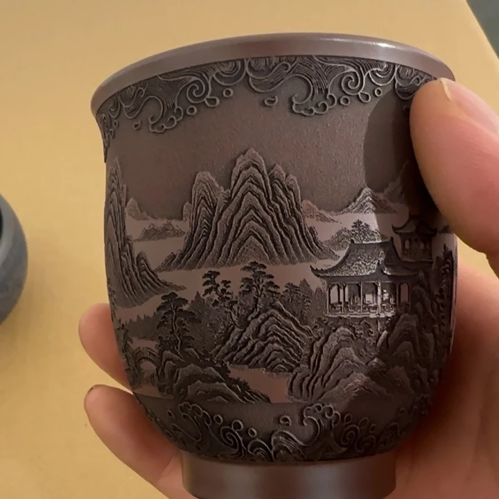 茶杯紫砂全手工制作工艺