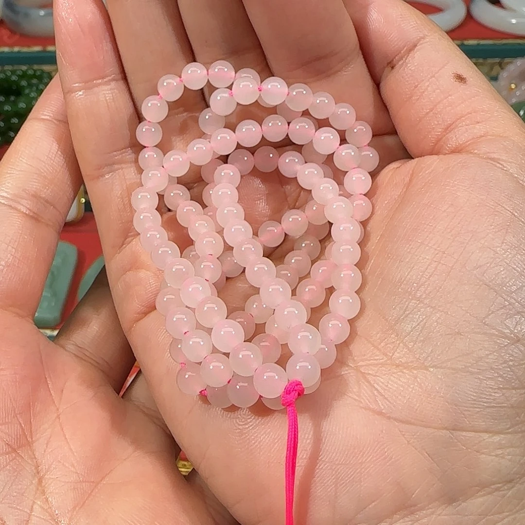 和田玉手链未镶嵌卡5