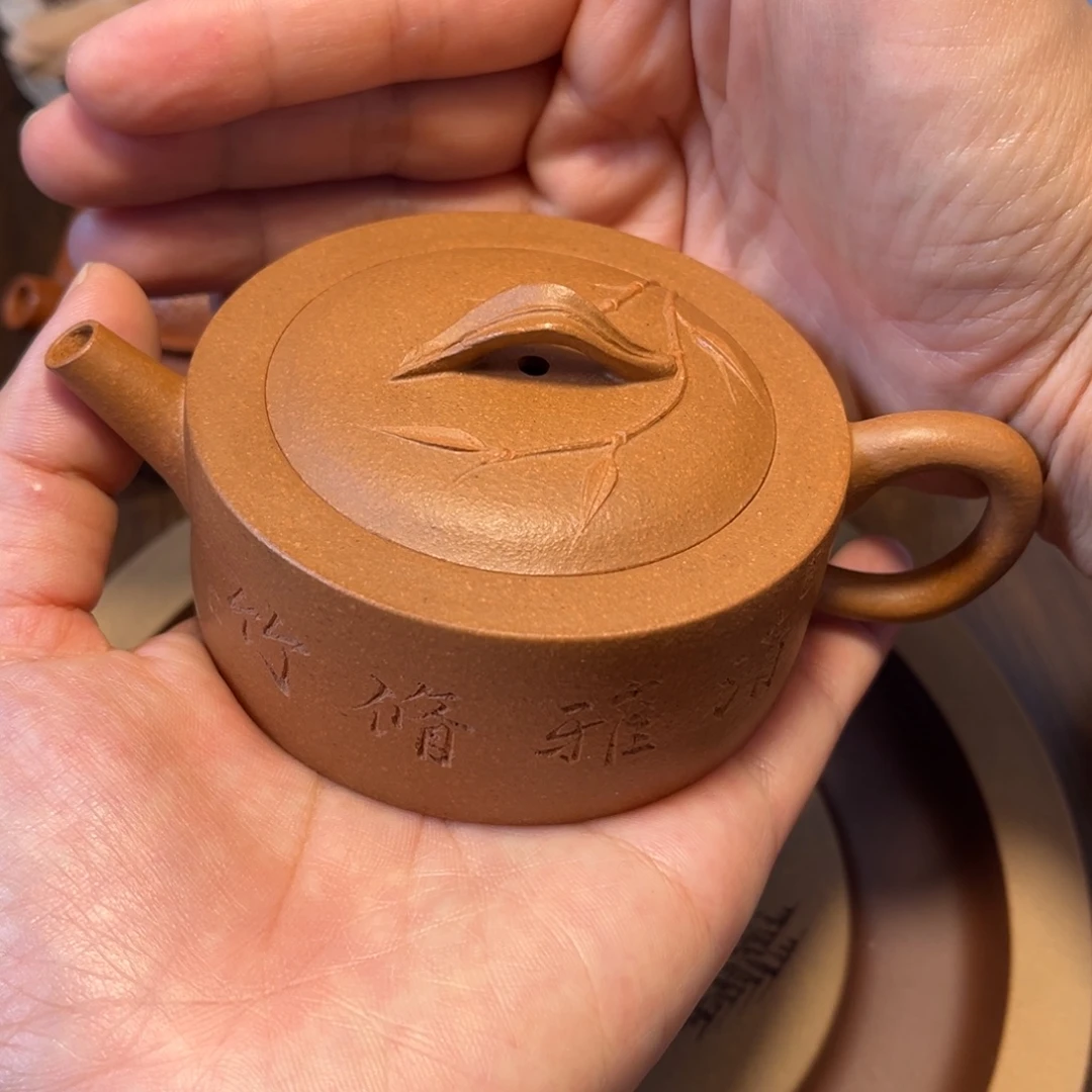 紫砂茶壶宜兴紫砂茶具半手工制作