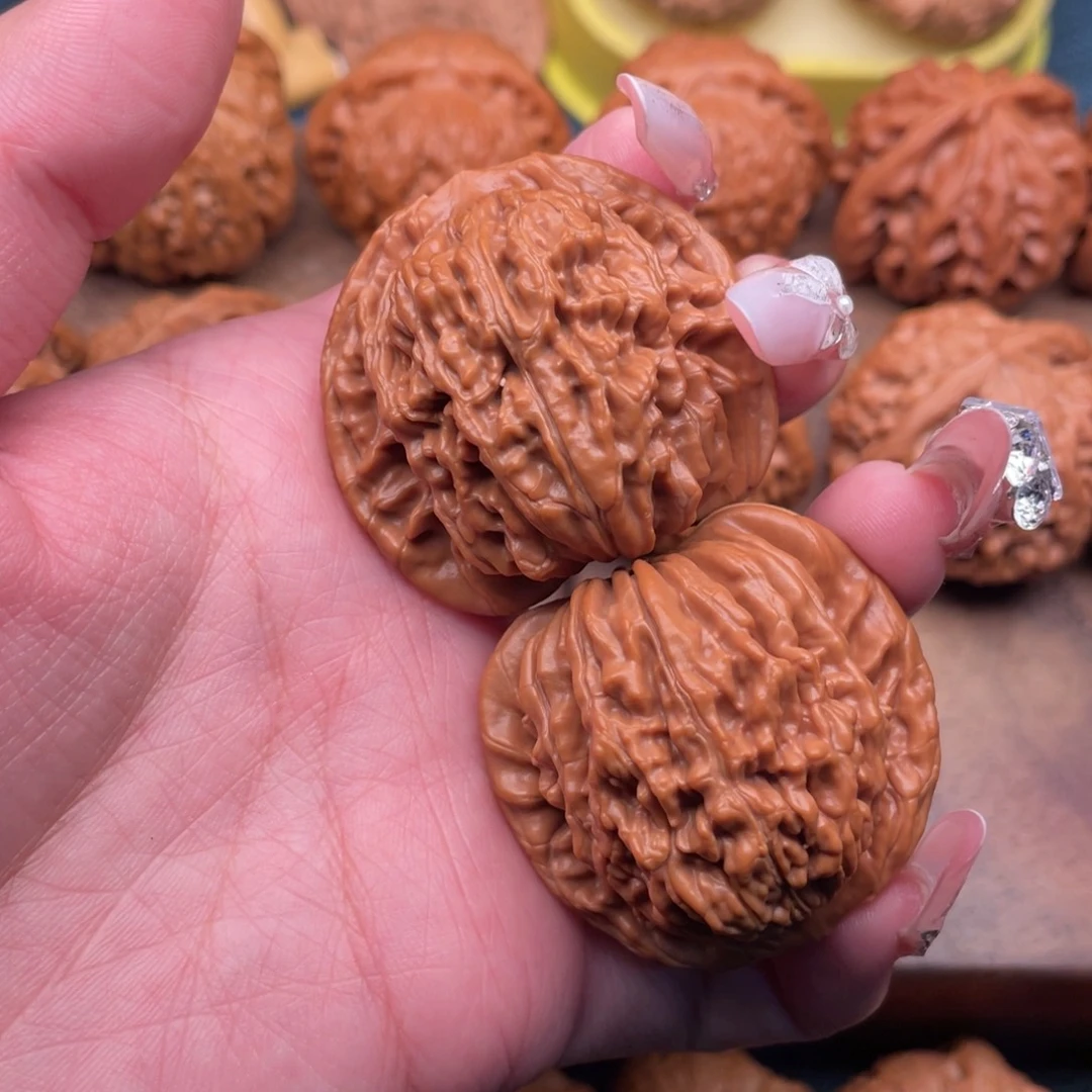 文玩核桃把件全品精配原桩平谷楼42