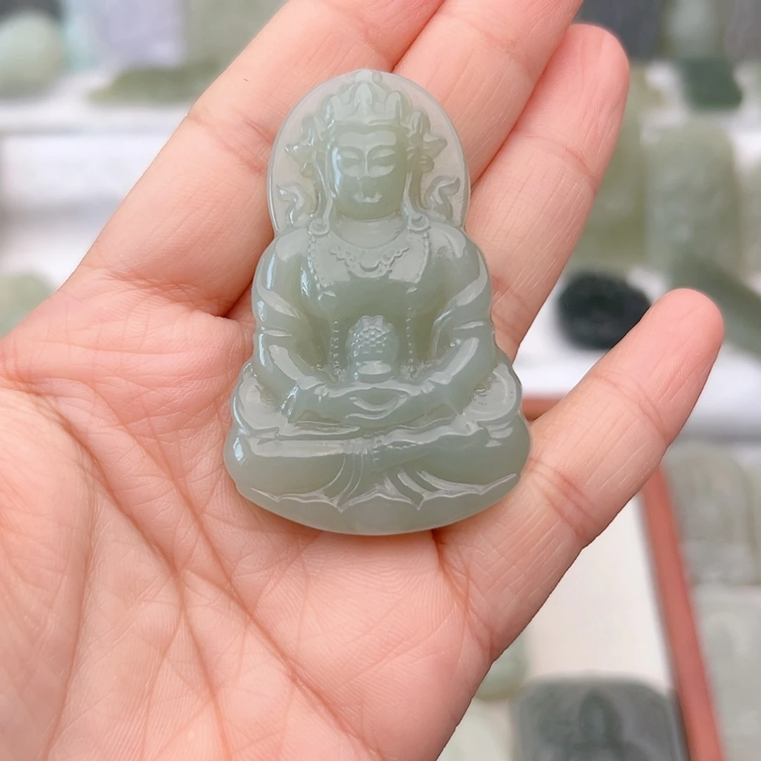 颈饰未镶嵌和田玉好****安