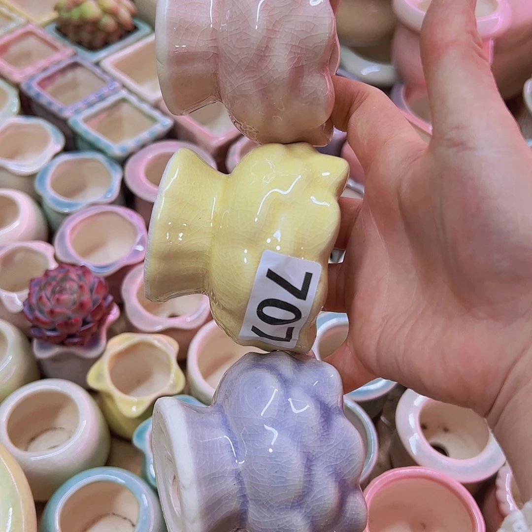 陶瓷花盆当场凑满12包邮