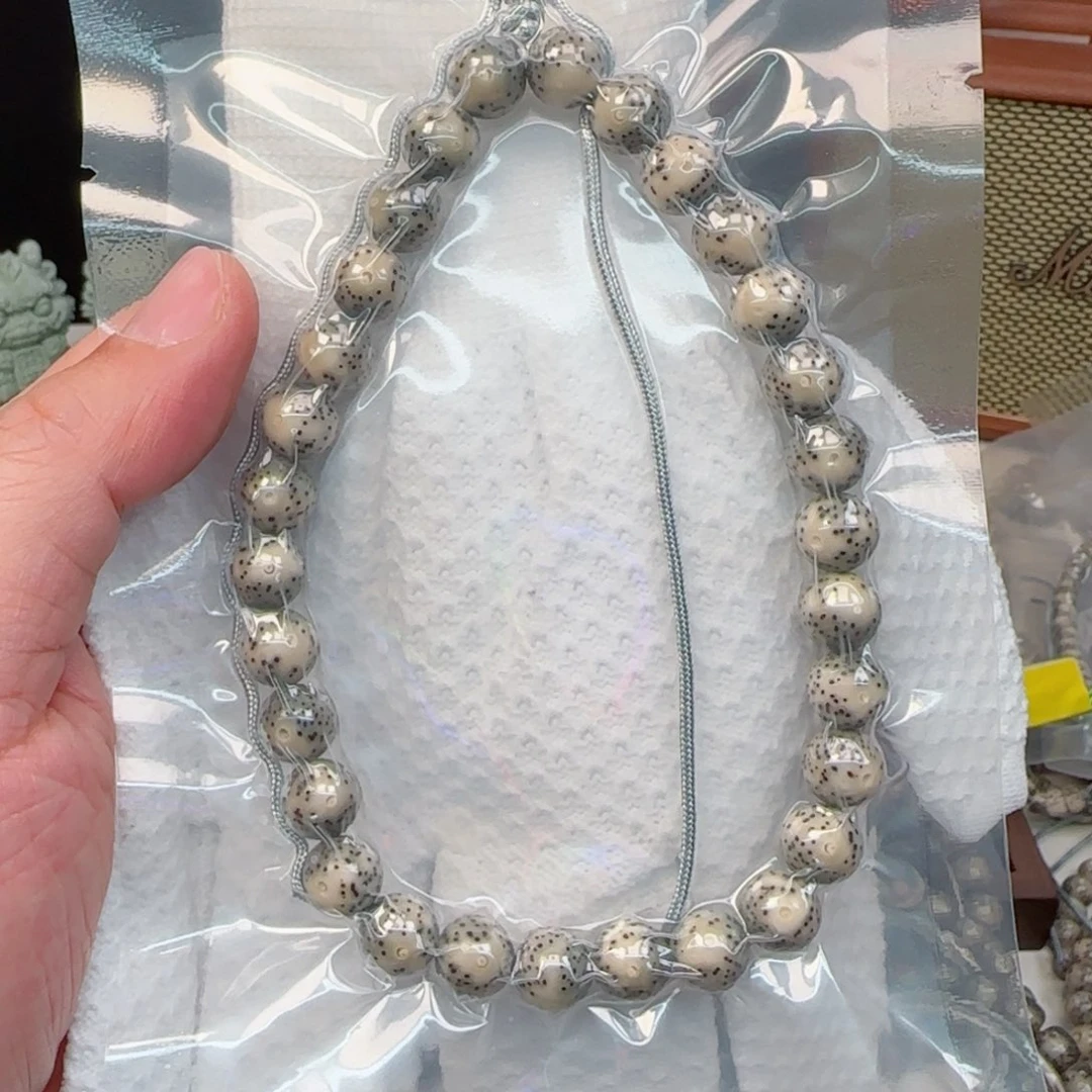 星月菩提手串果冻大眼睛10mm圆