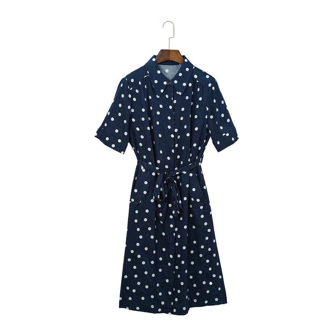 （西西专属）2025春夏新款简约百搭桑蚕丝连衣裙68252