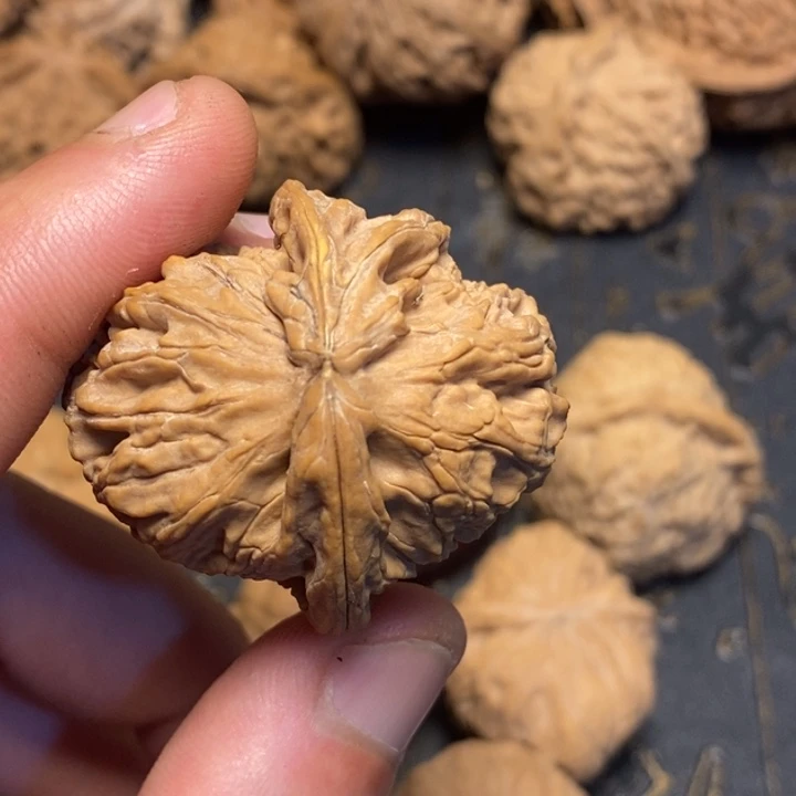 文玩核桃吊坠寿*石文玩核桃异形单只