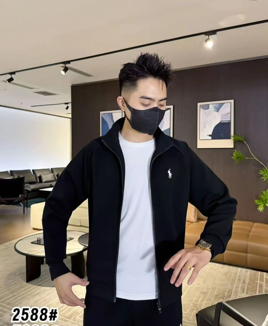 收口袖休闲软壳简欧风透气男士夹克加绒连帽男