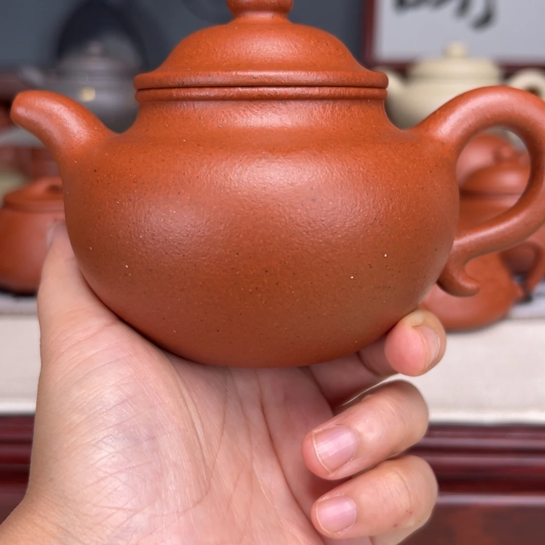 茶壶紫砂宝山红泥280